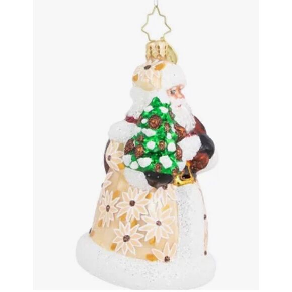 Vintage Christopher Radko Christmas in the Forest Ornament NWT - Picture 3 of 7